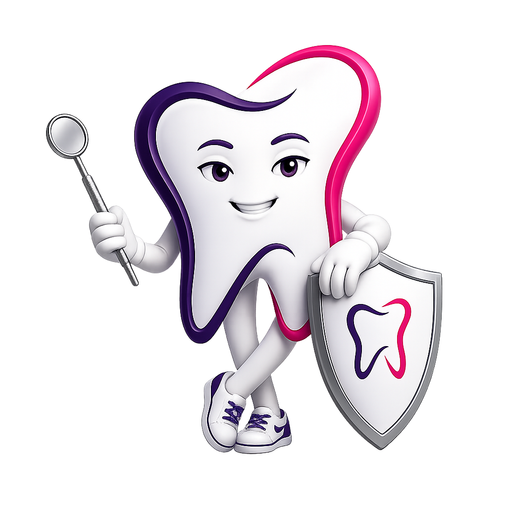 Immi, the Immersive Dental mascot